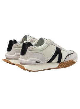 Baskets Lacoste L-Spin Deluxe Beige pour Homme