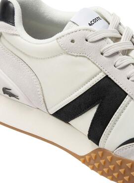 Baskets Lacoste L-Spin Deluxe Beige pour Homme