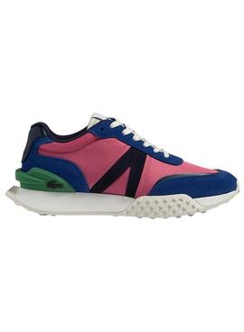 Baskets Lacoste L-Spin Deluxe Rose pour Femme