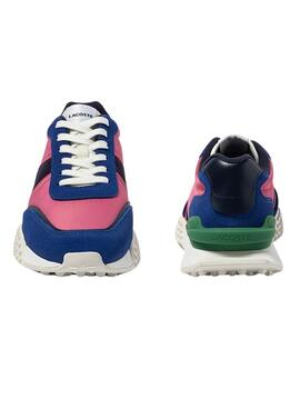 Baskets Lacoste L-Spin Deluxe Rose pour Femme