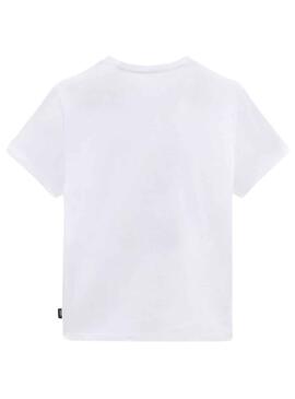 T-Shirt Vans Elevated Fleuri Blanc pour Fille