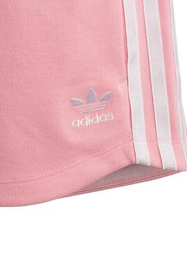 Short Adidas Marble Rose Fille