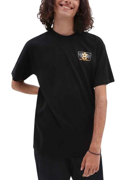 T shirt shop vans homme noir