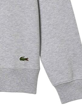 Sweat Lacoste Dégradé Gris pour Homme