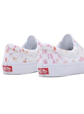 Baskets Vans Era Aura Checkerboard Blanc Femme