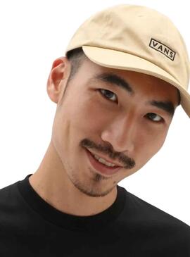 Casquette Vans Curved Bill Jockey Beige Homme et Femme