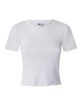 T-Shirt Pepe Jeans Cara Blanc pour Femme