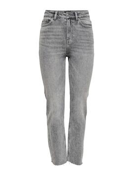 Pantalon Jeans Only Emily NAS027 Gris pour Femme