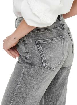 Pantalon Jeans Only Emily NAS027 Gris pour Femme
