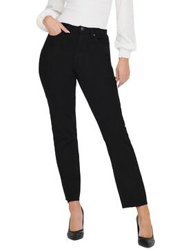 Pantalon Jeans Only Emilie MAE034 Noire Femme