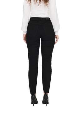 Pantalon Jeans Only Emilie MAE034 Noire Femme