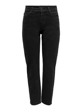 Pantalon Jeans Only Emilie MAE034 Noire Femme
