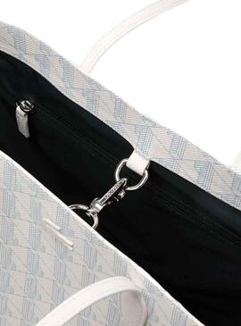 Sac à main Lacoste Monogram Blanc pour Femme