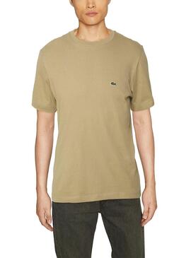 T-Shirt Lacoste TH2038 Vert pour Homme