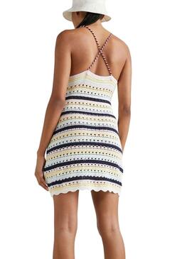 Robe Tommy Jeans Crochet pour Femme