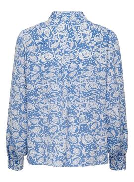 T-Shirt Only Margot Bleu pour Femme