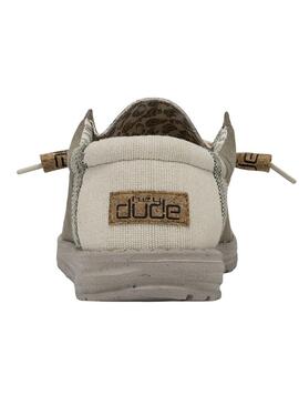 Chaussures Hey Dude Wally Eco Vert pour Homme