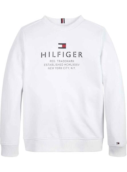 Sweat Tommy Hilfiger Spring Blanc pour Gar on