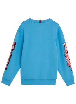 Sweat Tommy Hilfiger Fun Bleu pour Garçon