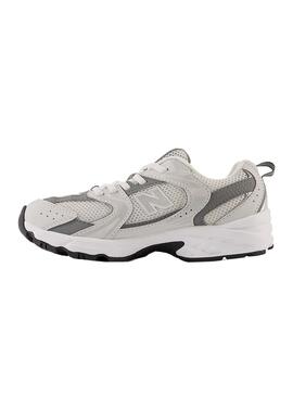 Baskets New Balance 530 Gris et Blanc