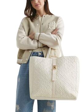 Sac à main Tommy Hilfiger Flow Blanc pour Femme