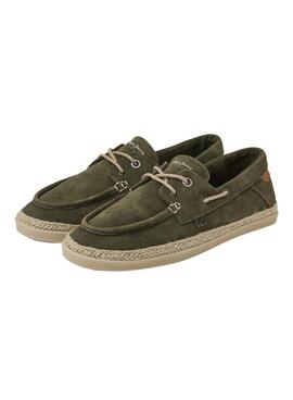 Baskets Pepe Jeans Maoui Sailor Vert Homme