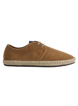 Baskets Pepe Jeans Tourist Claic Camel Homme