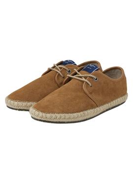 Baskets Pepe Jeans Tourist Claic Camel Homme