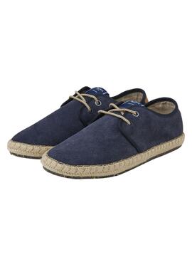 Baskets Pepe Jeans Tourist Claic Bleu Marine Homme