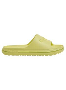 Flip flops Pepe Jeans Beach Slide Jaune Femme
