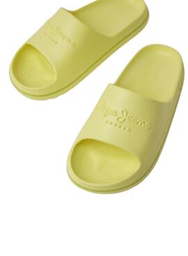 Flip flops Pepe Jeans Beach Slide Jaune Femme