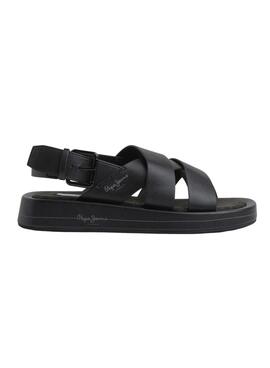 Sandales Pepe Jeans Summer Block Noire pour Femme