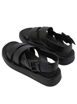 Sandales Pepe Jeans Summer Block Noire pour Femme