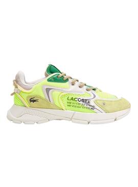 Baskets Lacoste Neo L003 Jaune et Vert