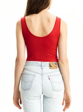 Body Levis Florence Rouge Femme