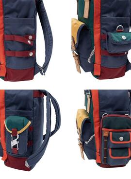 Sac à dos Dougnut Macaroon Happy Camper Bleu Marine