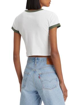 T-Shirt Levis Soulmate Blanc pour Femme