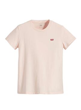 T-Shirt Levis Perfect Tee Rosa pour Femme