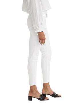 Pantalon Jeans Levis 721 Blanc pour Femme