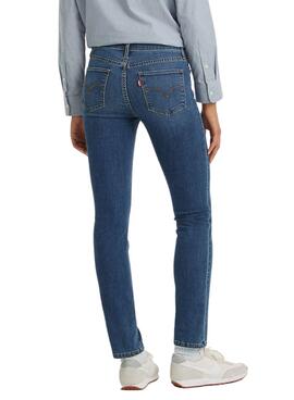 Pantalon Jeans Levis 312 Bleu pour Femme