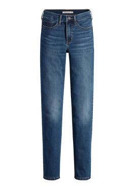 Pantalon Jeans Levis 312 Bleu pour Femme