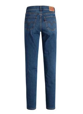 Pantalon Jeans Levis 312 Bleu pour Femme