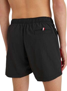 Slip de bain Tommy Hilfiger Draw Noire pour Homme