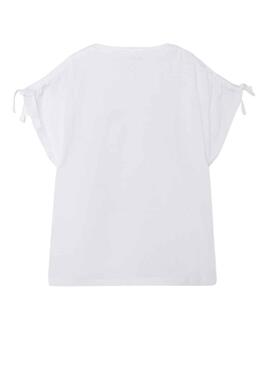 T-Shirt Name It Fatime Blanc pour Fille