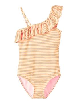 Slip de bain Name It Ziline Orange pour Fille