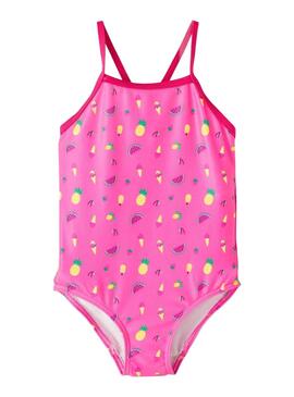 Slip de bain Name It Ziza Rosa pour Fille