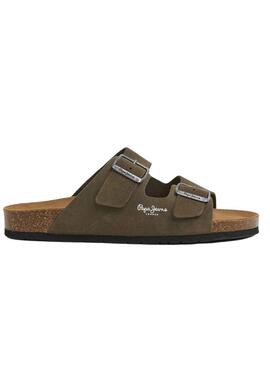 Sandales Pepe Jeans Bio Vert pour Homme