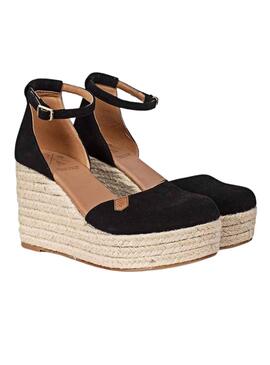 Espadrilles Popa Ambolo Noire pour Femme