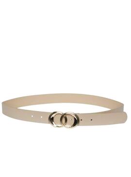 Ceinture Pieces Bitten Beige pour Femme