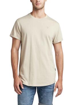T-Shirt G-Star Lash Beige pour Femme